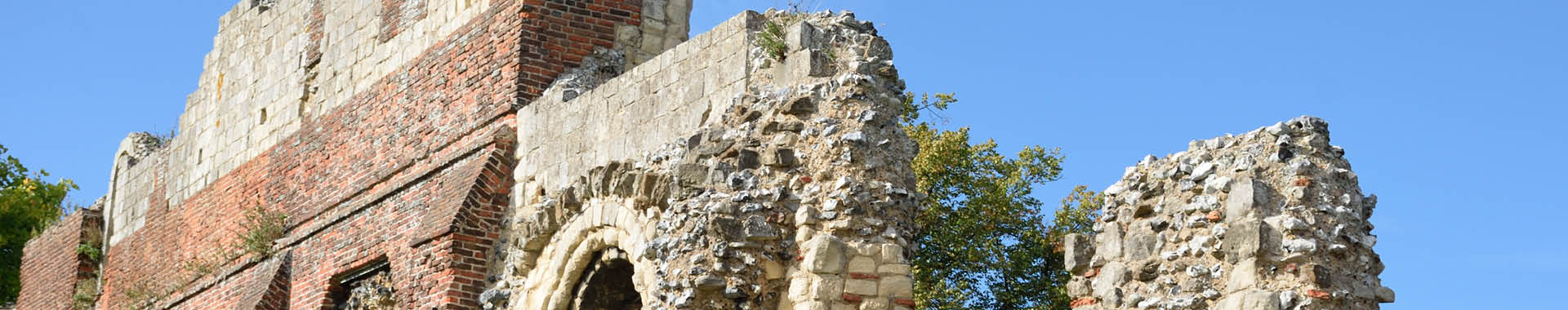 Photo of ancient ruins at St Augustines Abbey in Canterbury