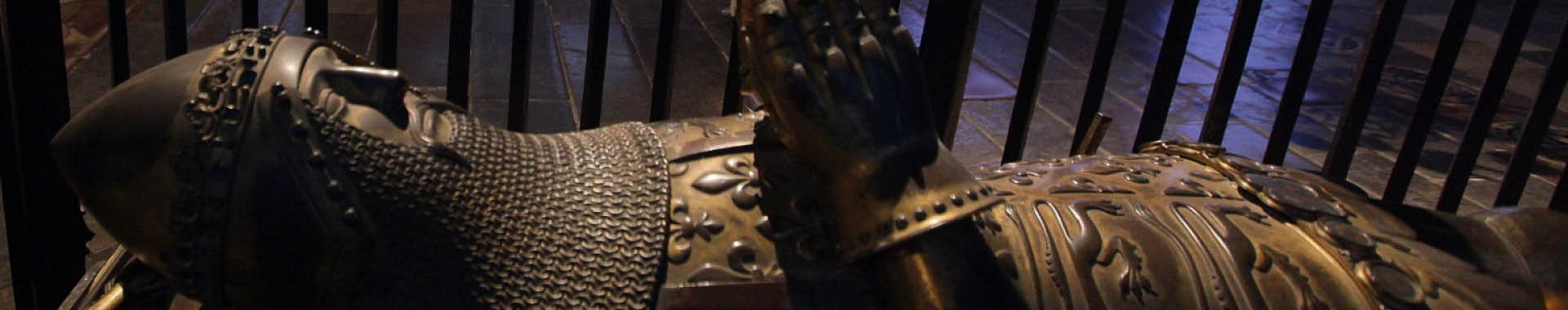 Image of the Black Prince in Canterbury Cathedral