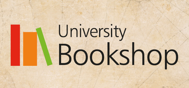 The logo for the University bookshop