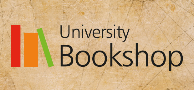 The logo for the University Bookshop